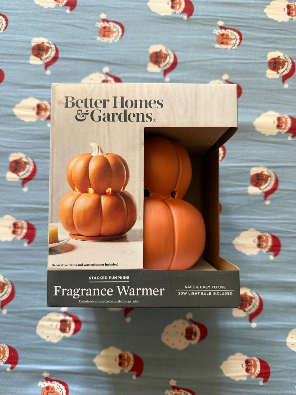 Better Homes And Gardens Orange Pumpkin Stack Fragrance Warmer